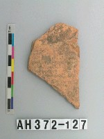 藏品(紅色夾砂陶腹片)的圖片